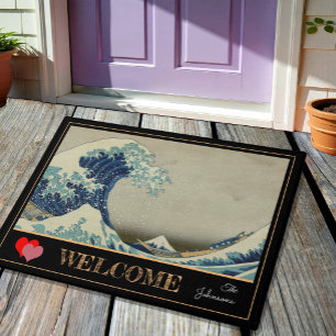 Great Wave off Kanagawa & Japanese Art /Japan Mat