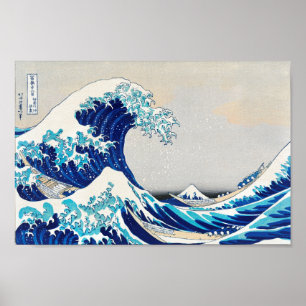 Great Wave off Kanagawa - Katsushika Hokusai -Art Poster