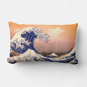 GREAT WAVE OFF KANAGAWA LUMBAR CUSHION