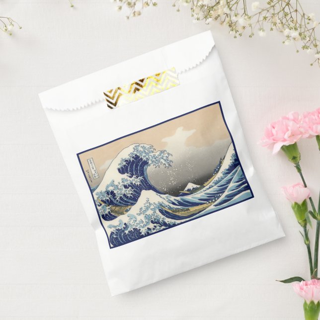 Great Wave off Kanagawa & Mount Fuji Japan Sea Favour Bag (Sealed)