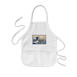 Great Wave off Kanagawa & Mount Fuji Japan Sea Kids Apron
