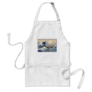 Great Wave off Kanagawa & Mount Fuji Japan Sea Standard Apron
