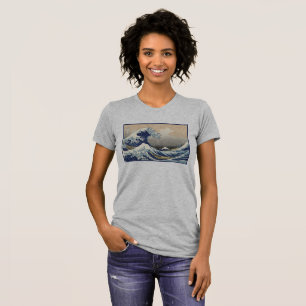 Great Wave off Kanagawa & Mount Fuji Japan Sea T-Shirt