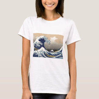 Great Wave off Kanagawa Oriental Fine Art T-Shirt