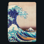 Great Wave Off Kanagawa Vintage Japanese Art iPad Pro Cover<br><div class="desc">Katsushika Hokusai The Great Wave Off Kanagawa (1830) The Great Wave off Kanagawa, also known as The Great Wave or simply The Wave, is an ukiyo-e by Japanese artist Hokusai, published sometime between 1830 and 1833 in the late Edo period as the first in Hokusai's series Thirty-six Views of Mount...</div>