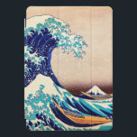 Great Wave Off Kanagawa Vintage Japanese Art iPad Pro Cover<br><div class="desc">Katsushika Hokusai The Great Wave Off Kanagawa (1830) The Great Wave off Kanagawa, also known as The Great Wave or simply The Wave, is an ukiyo-e by Japanese artist Hokusai, published sometime between 1830 and 1833 in the late Edo period as the first in Hokusai's series Thirty-six Views of Mount...</div>