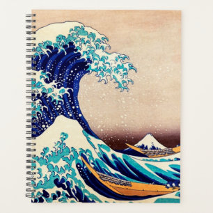 Great Wave Off Kanagawa Vintage Japanese Art Planner