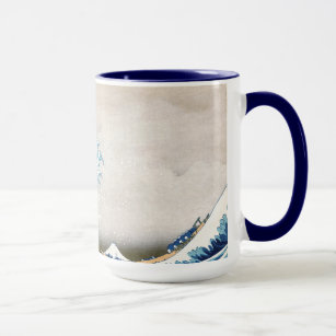 Great Wave Off Kanagawa Vintage Japanese Fine Mug