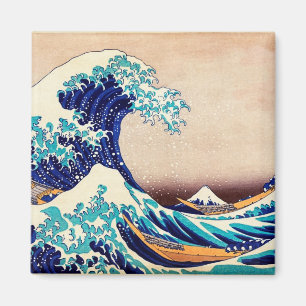 Great Wave Off Kanagawa Vintage Japanese Print Art Magnet