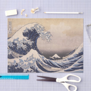 Great Wave Off the Coast of Kanagawa by Hokusai Tissue Paper