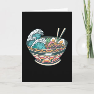 GREAT WAVE RAMEN CARD