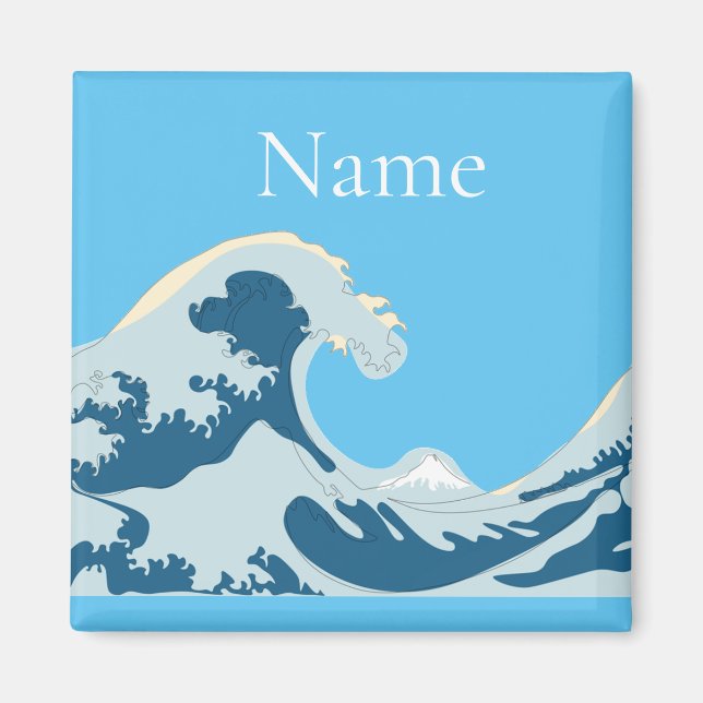 Great Wave Thunder_Cove Magnet (Front)