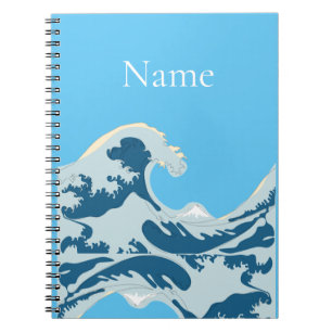Great Wave Thunder_Cove Notebook