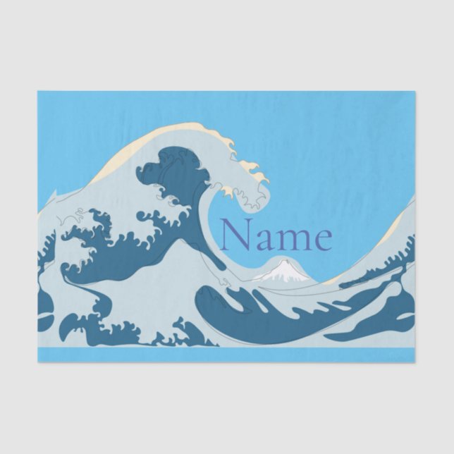 Great Wave Thunder_Cove Tissue Paper (Front)