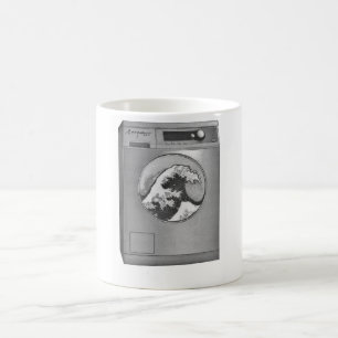 Great wave Washing machine Coffee Mug