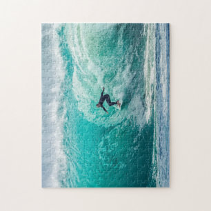 Great Wave with Surfer Jigsaw Puzzle