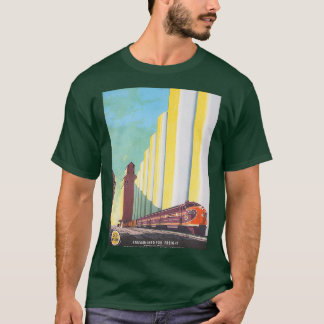 Great Western Railroad Poster T-Shirt