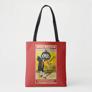 Great Western Railway Xmas Excursions Tote Bag