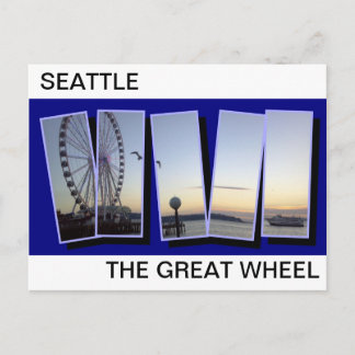 GREAT WHEEL SEATTLE POST CARD