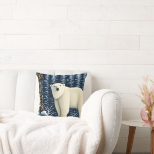 Great White Bear Of The North Cushion