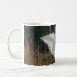 Great White Egret 11 oz or 15 oz mug