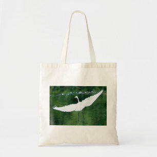 Great White Egret Tote Bag