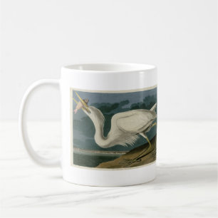 Great White Heron, from Audubon's Birds of America Coffee Mug