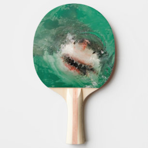 Great White Shark1 Ping Pong Paddle