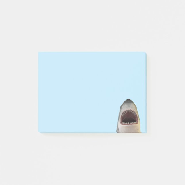 Great White Shark Attack Post-it Notes (Front)