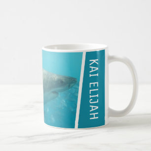 Great White Shark Australia Ocean Personalized Coffee Mug