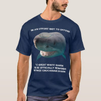 Great White Shark Average Caucasian Shark Meme