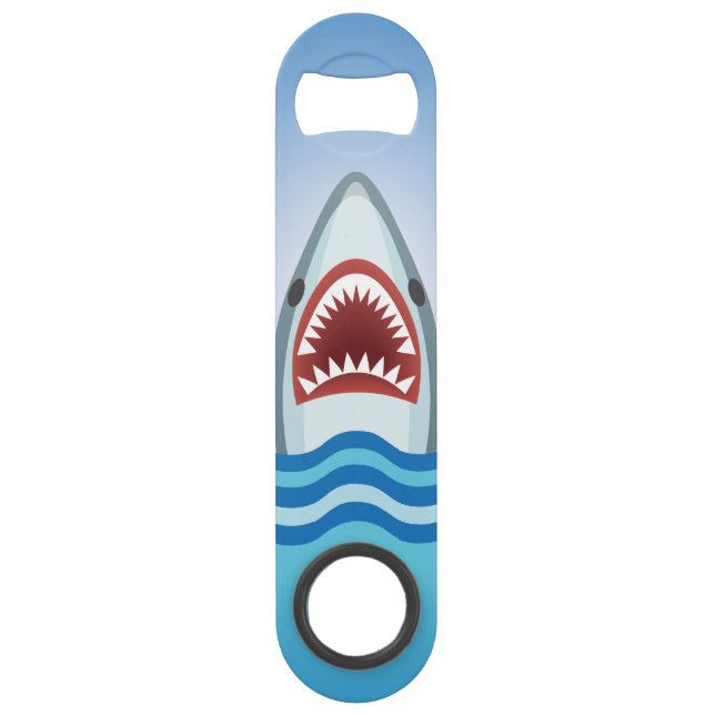 Great White Shark Bite Bottle Opener Jaws (Front)