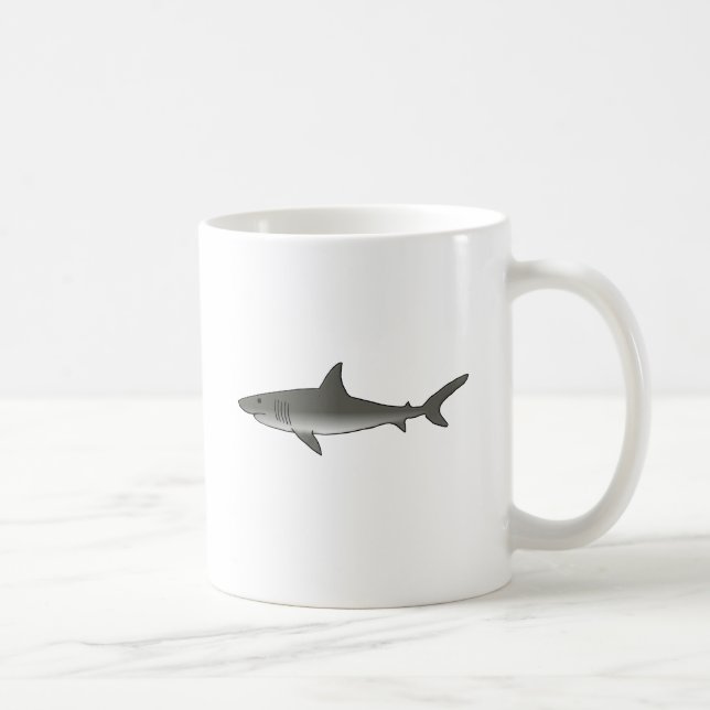 Great White Shark Coffee Mug (Right)