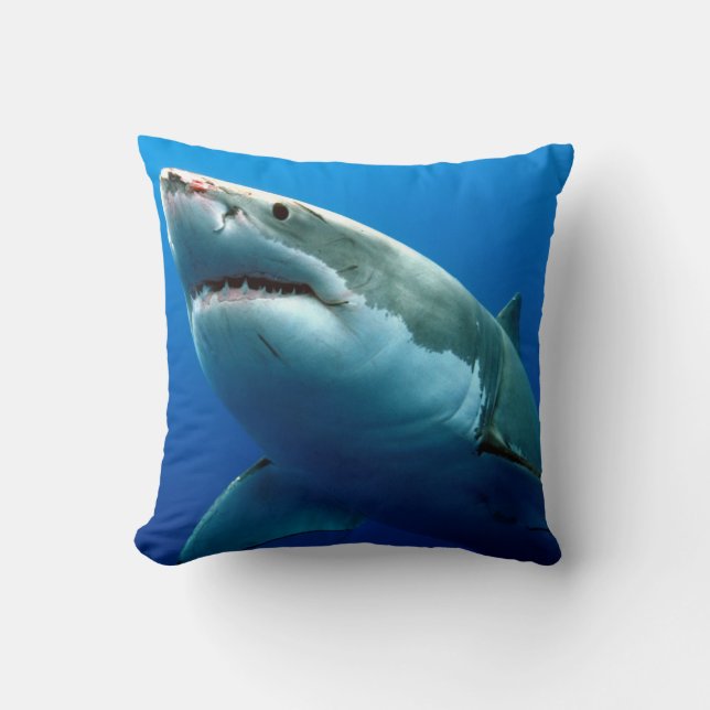 Great White Shark Cushion (Front)
