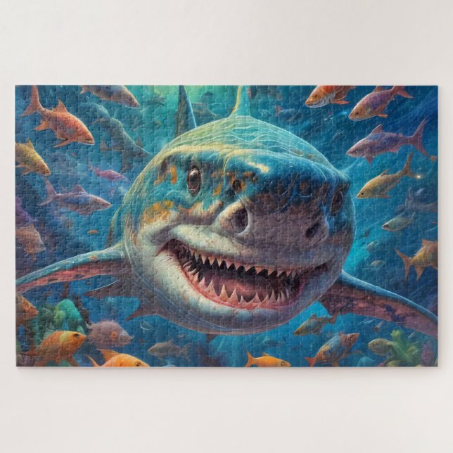 Great White Shark  Jigsaw Puzzle (Horizontal)