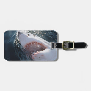 Great White Shark on sea Luggage Tag