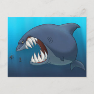 Great White Shark Postcard