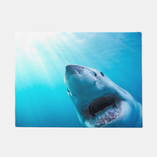 Great White Shark South Africa Doormat