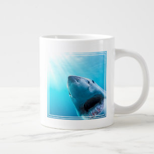 Great White Shark   South Africa Large Coffee Mug