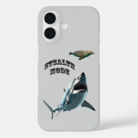 Great White Shark Stalking a Seal Underwater URM