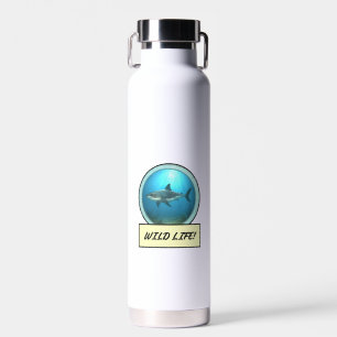 Great White Shark Water Bottle