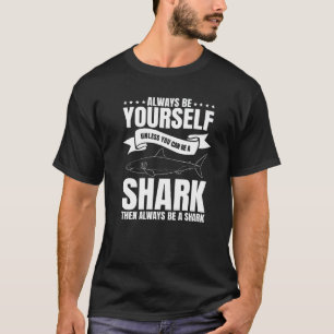 Great White Shark Zoologist Largest Predator Fish T-Shirt