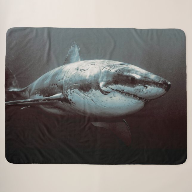 GREAT WHITE SHERPA BLANKET (Front (Horizontal))