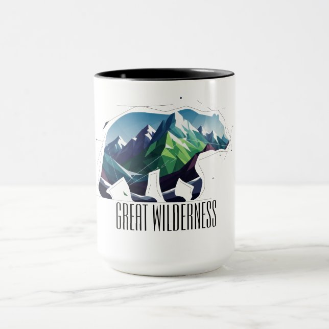 Great Wilderness Bear Mug (Center)