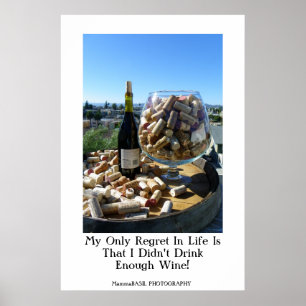 Great Wine Lovers Poster! Poster