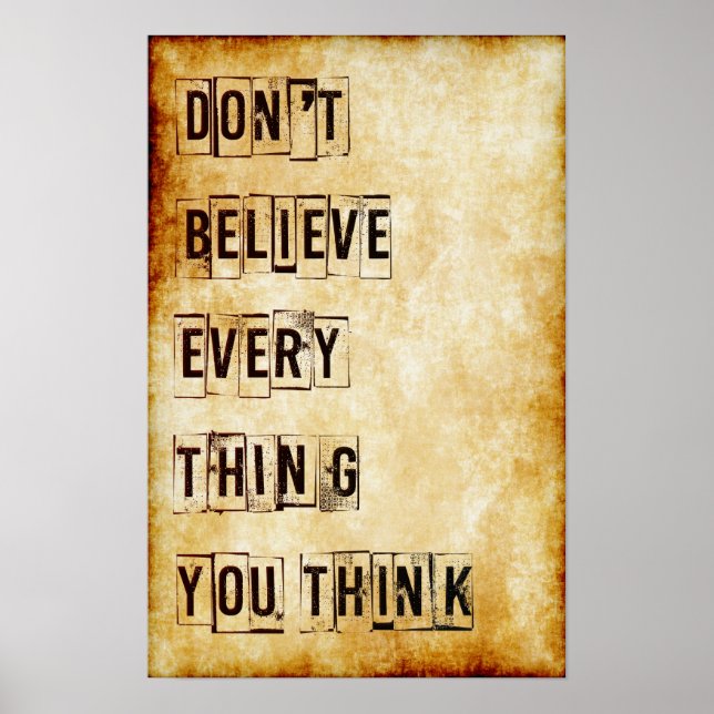 Great Wisdom Poster! Poster (Front)