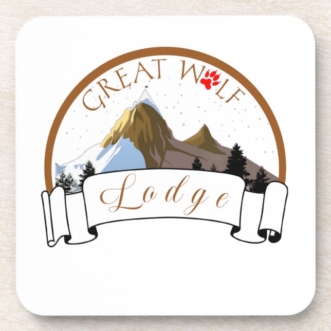 GREAT WOLF LODGE  COASTER (Front)