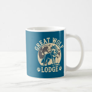 Great Wolf Lodge Howling Wolf Full Moon Nature Sce Coffee Mug