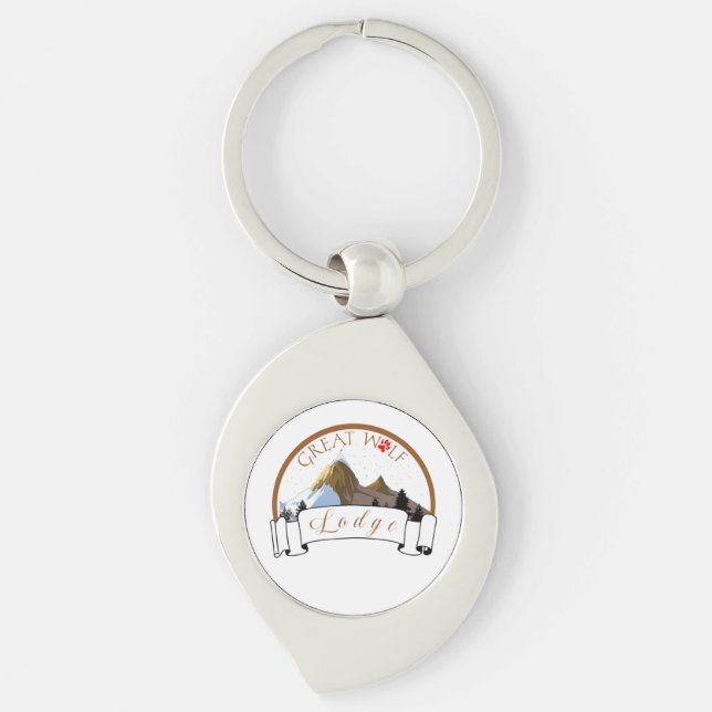 GREAT WOLF LODGE  KEY RING (Front)