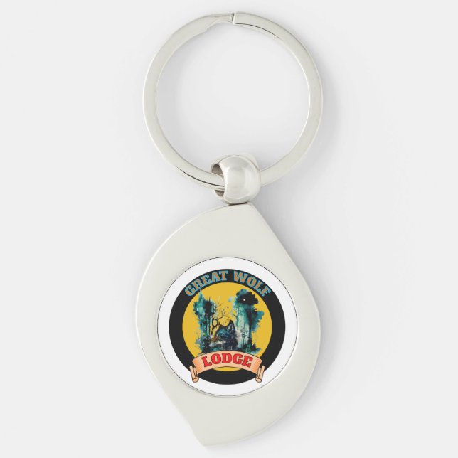 GREAT WOLF LODGE  KEY RING (Front)